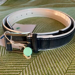 Leather belt Fabrizio Mancini